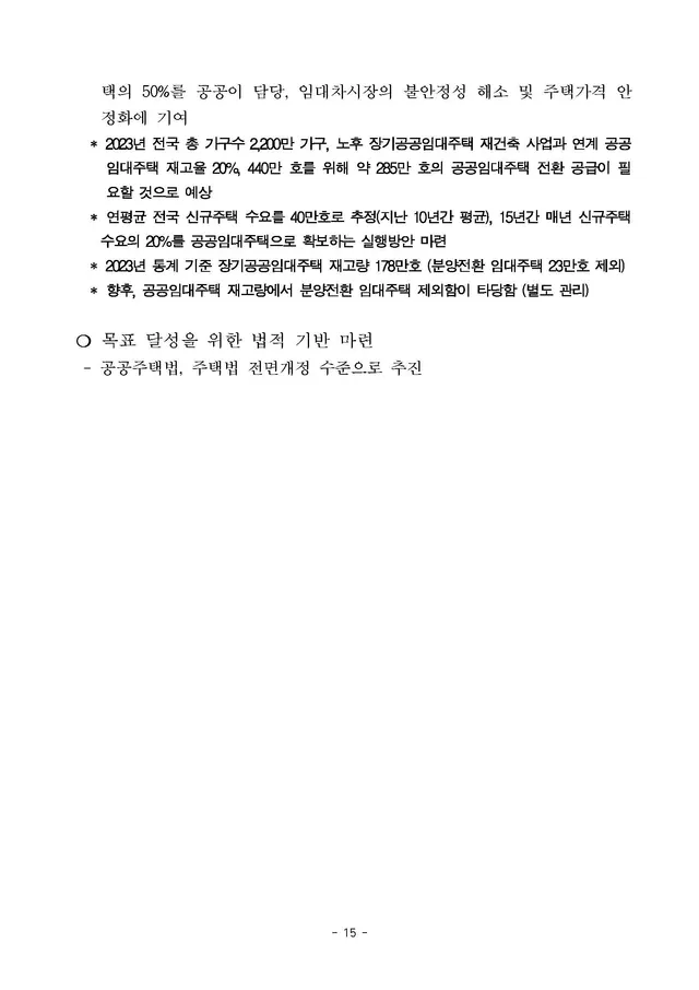 사회권선진국 '주거권' 정책 대개혁 방안 이미지 15